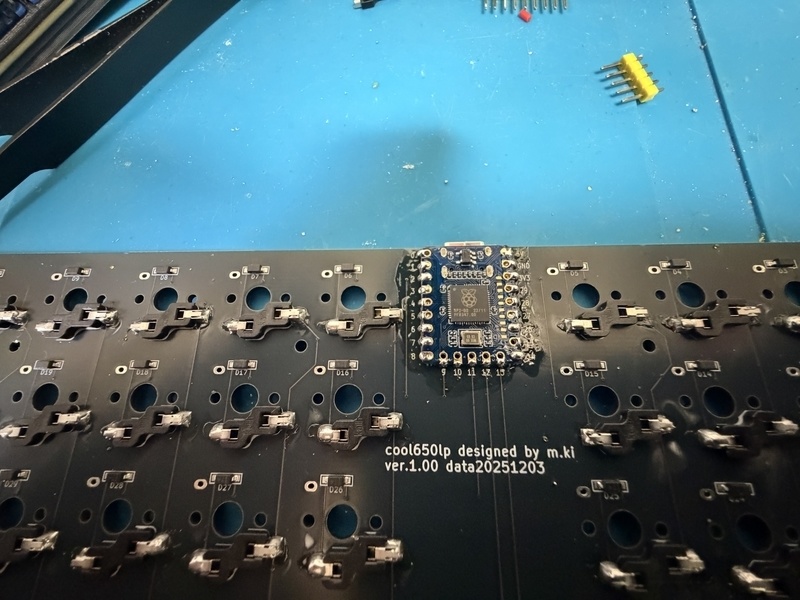 cool650lp自作キーボードキット