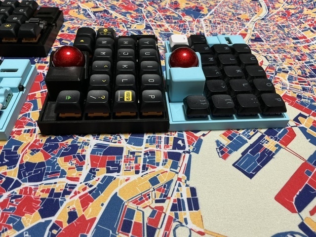 ckb640tb「OKBall」試作品・自作キーボードキット