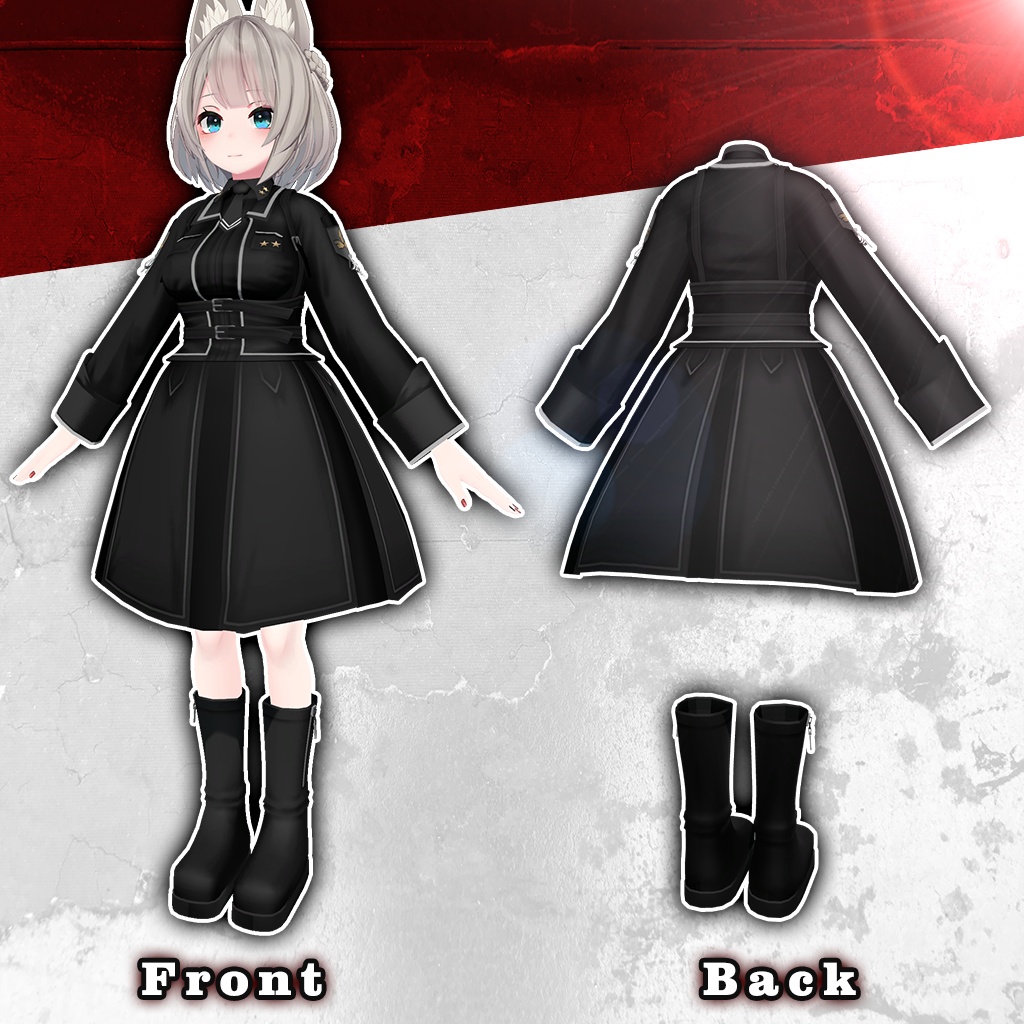 【京狐専用衣装】ブラックスター