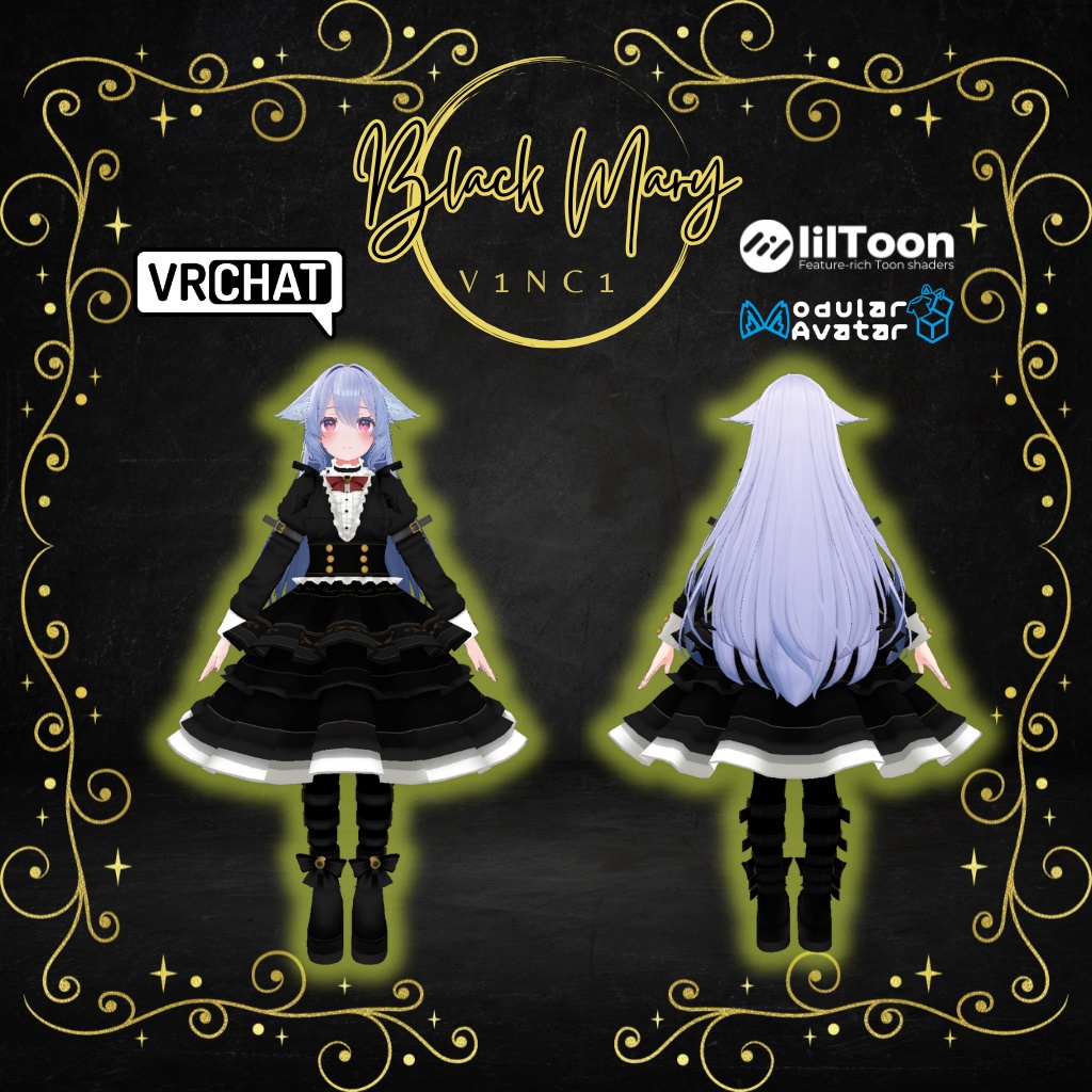 【桔梗専用衣装】ブラックマリー