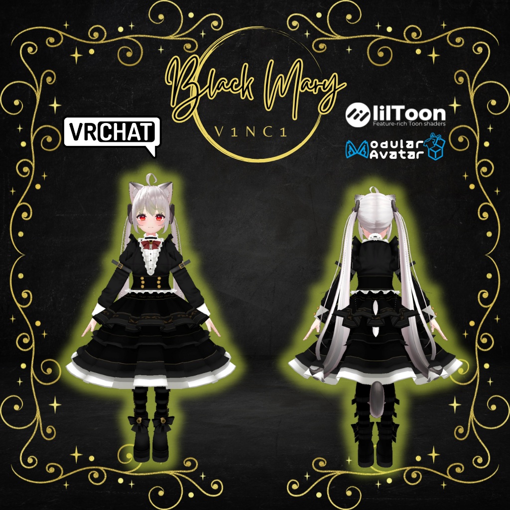 【舞夜専用衣装】ブラックマリー