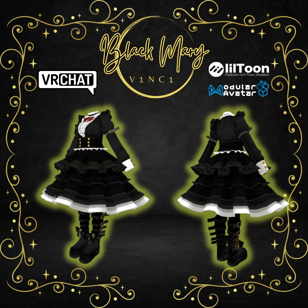 【舞夜専用衣装】ブラックマリー