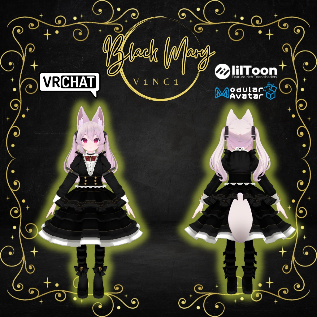 【カリン専用衣装】ブラックマリー