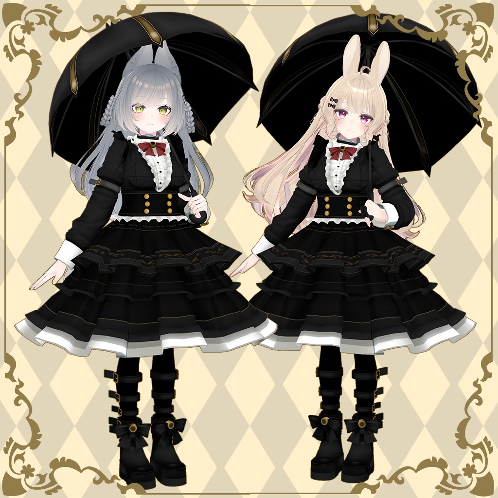 【リーファ/ルーナリット専用衣装】ブラックマリー