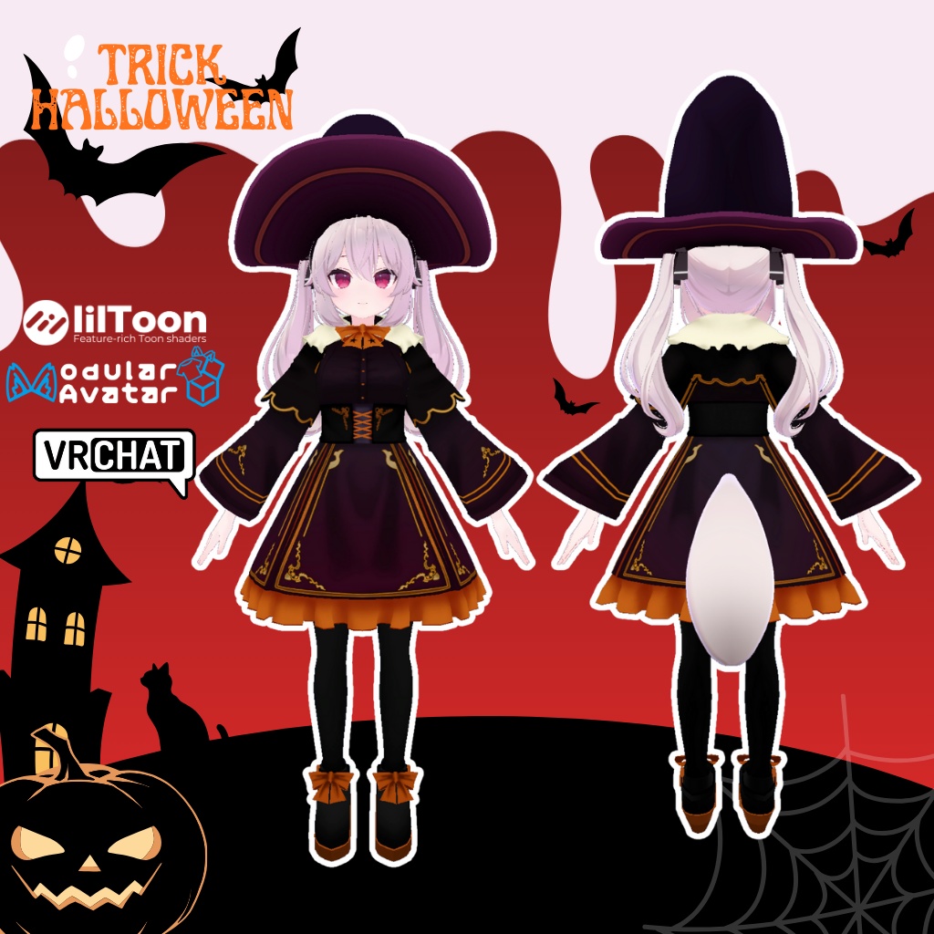 【カリン専用衣装】トリックハロウィン