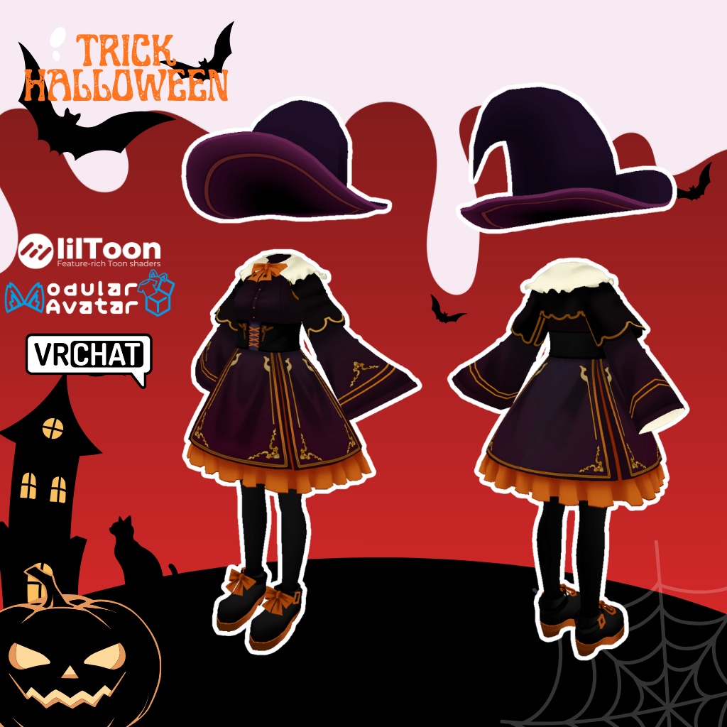 【カリン専用衣装】トリックハロウィン