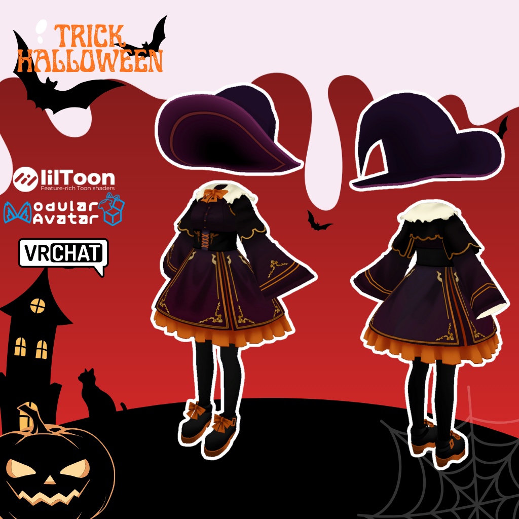 【ラスク専用衣装】トリックハロウィン