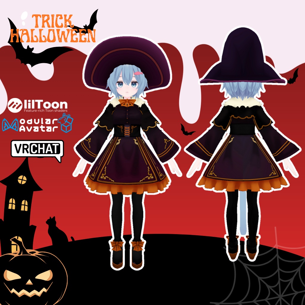 【ラスク専用衣装】トリックハロウィン