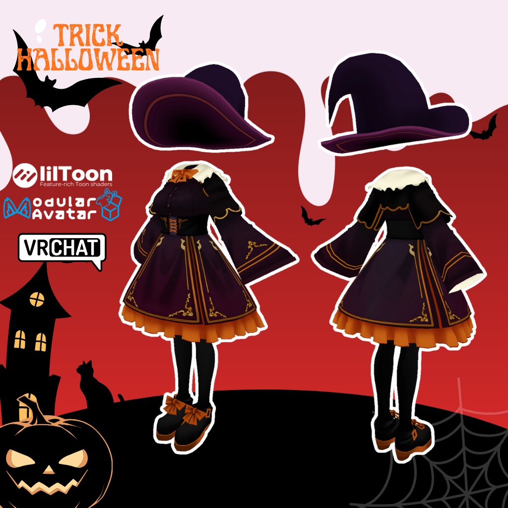 【舞夜専用衣装】トリックハロウィン