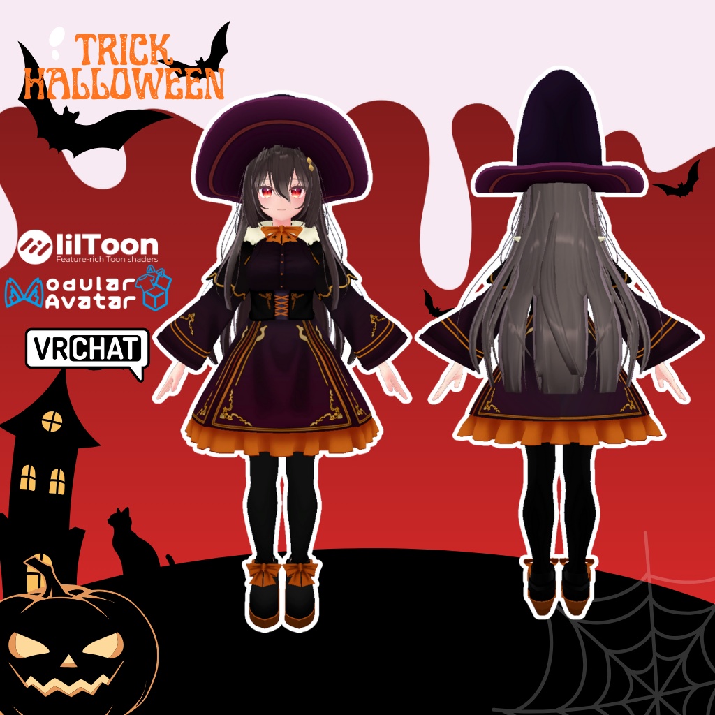 【ここあ専用衣装】トリックハロウィン