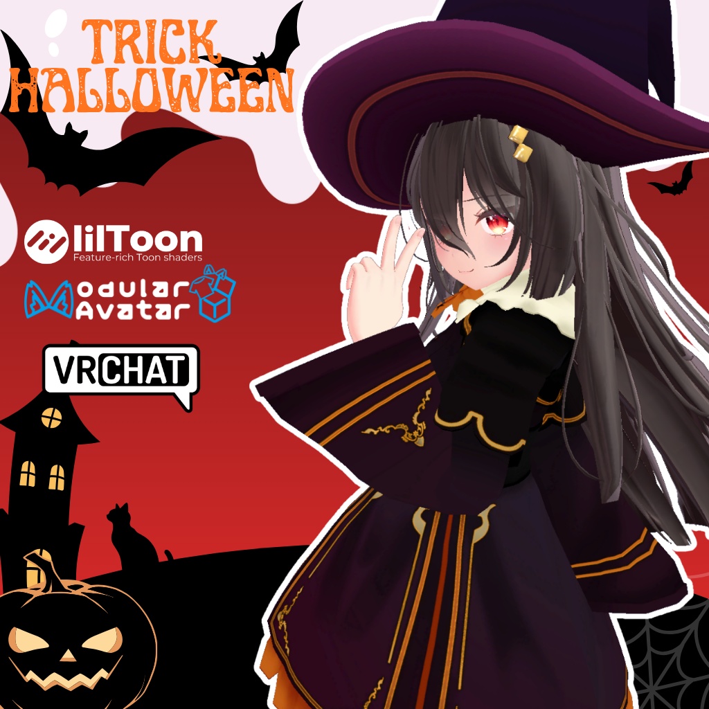 【ここあ専用衣装】トリックハロウィン