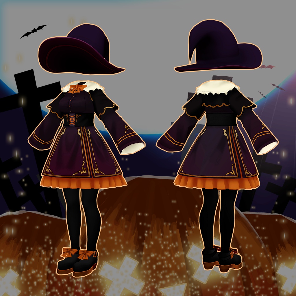 【狐雪専用衣装】トリックハロウィン