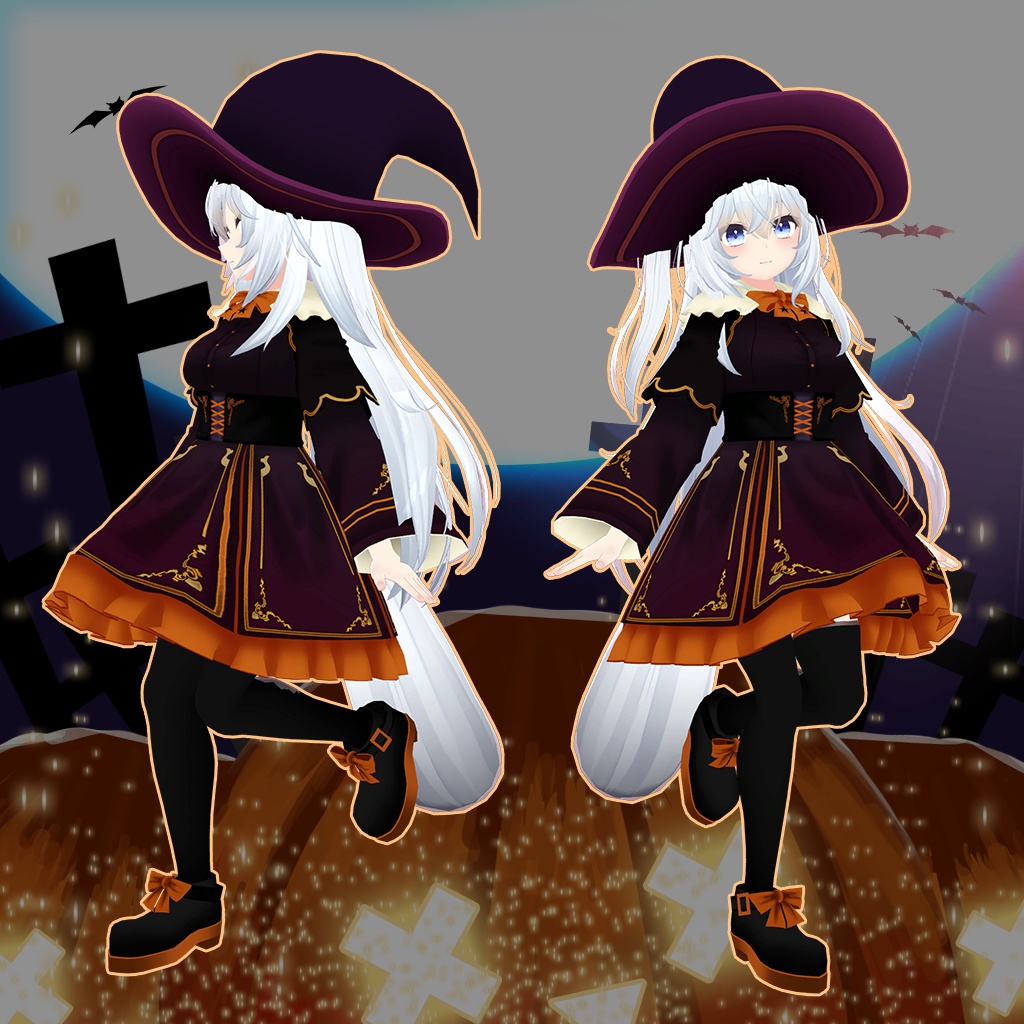 【狐雪専用衣装】トリックハロウィン