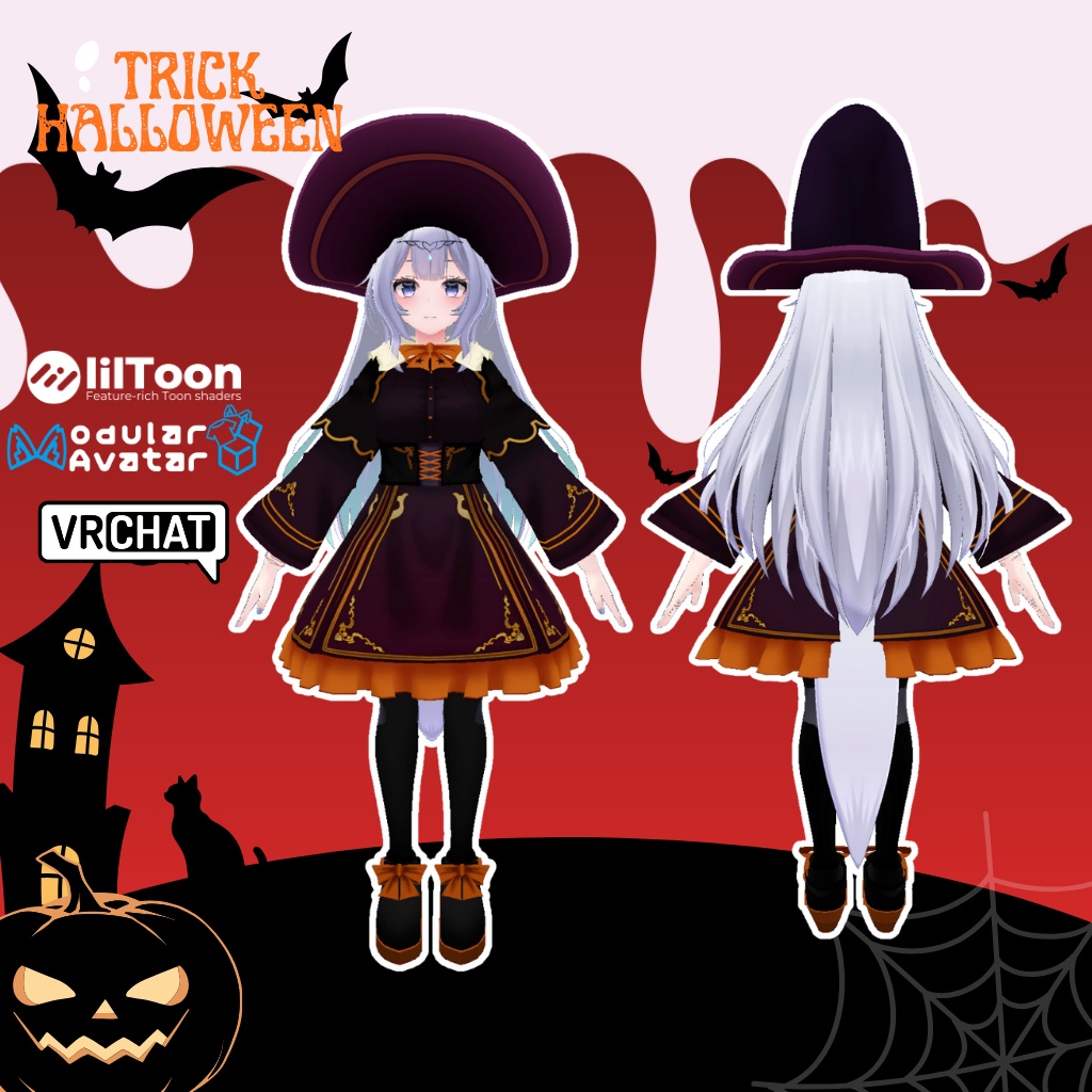 【ウルフェリア専用衣装】トリックハロウィン
