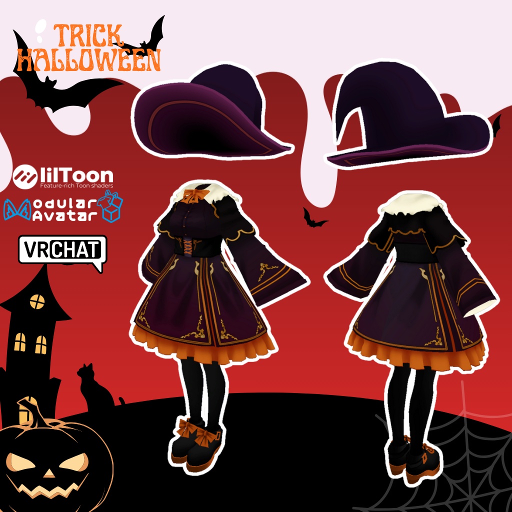 【京狐専用衣装】トリックハロウィン