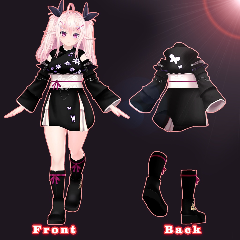 【イヨ専用衣装】琥珀