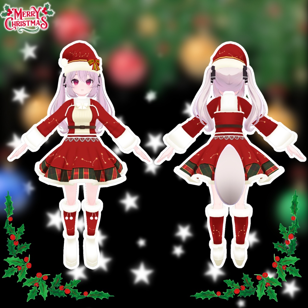 【カリン専用衣装】ハッピークリスマス