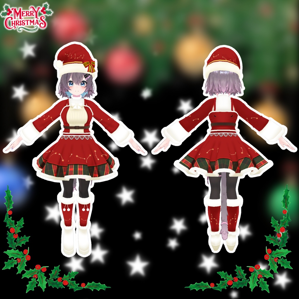 【まりえる専用衣装】ハッピークリスマス