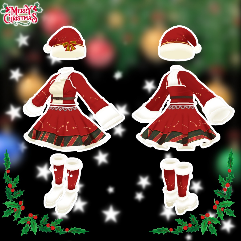 【ウルフェリア専用衣装】ハッピークリスマス