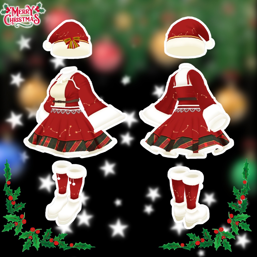 【セレスティア専用衣装】ハッピークリスマス