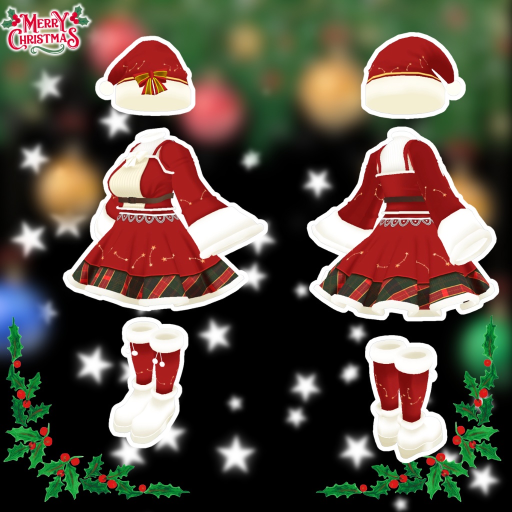 【ここあ専用衣装】ハッピークリスマス