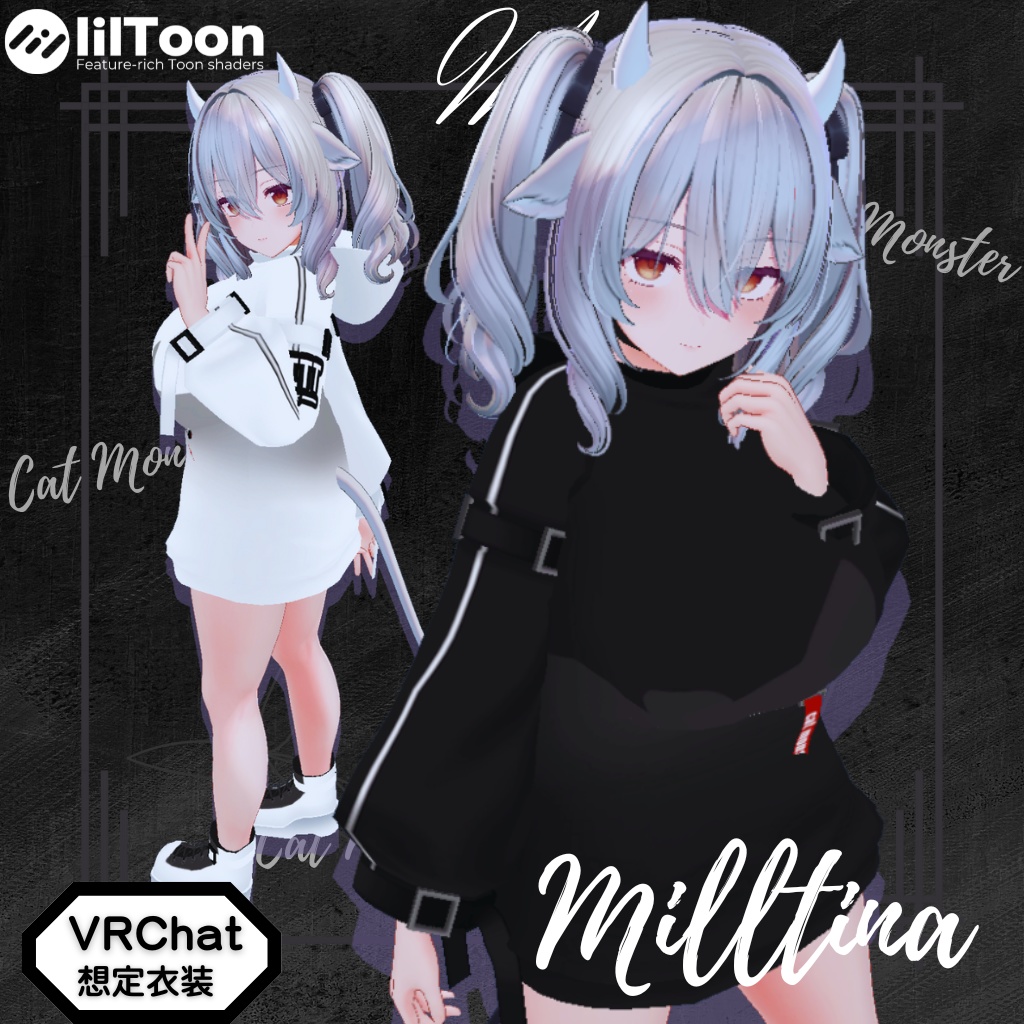 人気アバター向けカジュアル系コレクション【Muu】(20アバター対応)