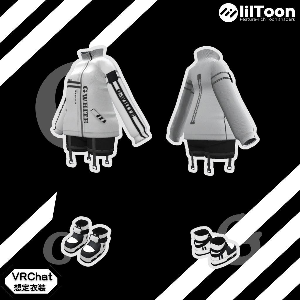 【ラスク専用衣装】Gホワイト