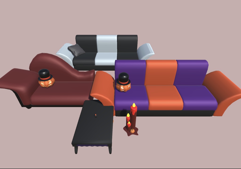 ハロウィンアイテム全31点セット&小道具セット