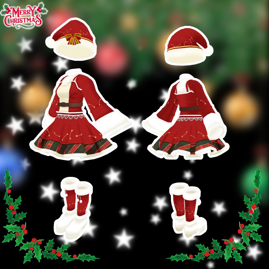 【ゾメちゃん専用衣装】ハッピークリスマス