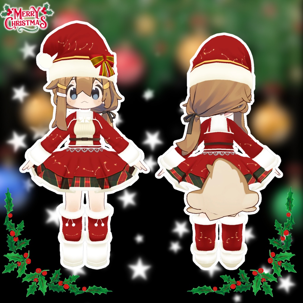 【まめひなた&キプフェルセット】ハッピークリスマス