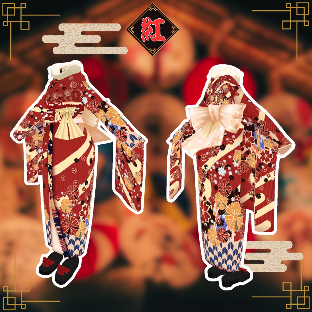 【マヌカ専用衣装】紅