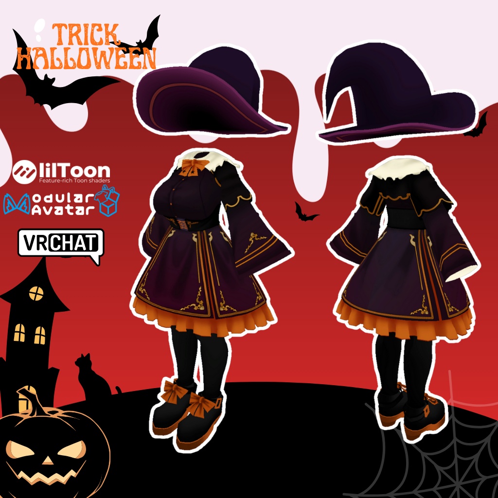 【ミルティナ専用衣装】トリックハロウィン