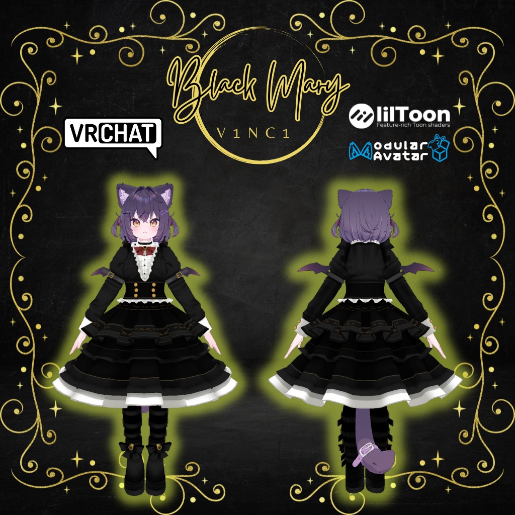 【ショコラ専用衣装】ブラックマリー