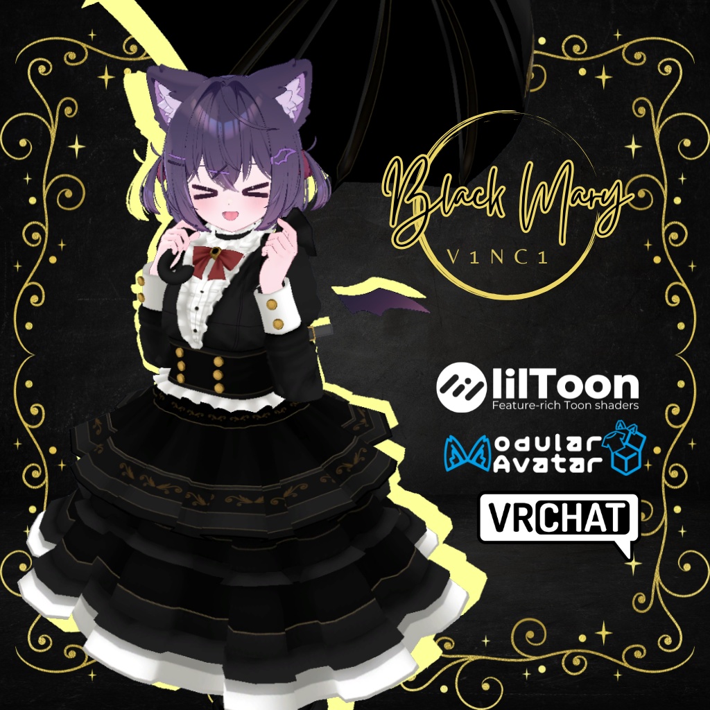 【ショコラ専用衣装】ブラックマリー