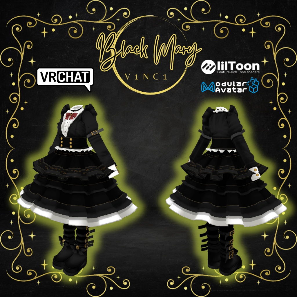 【エク専用衣装】ブラックマリー