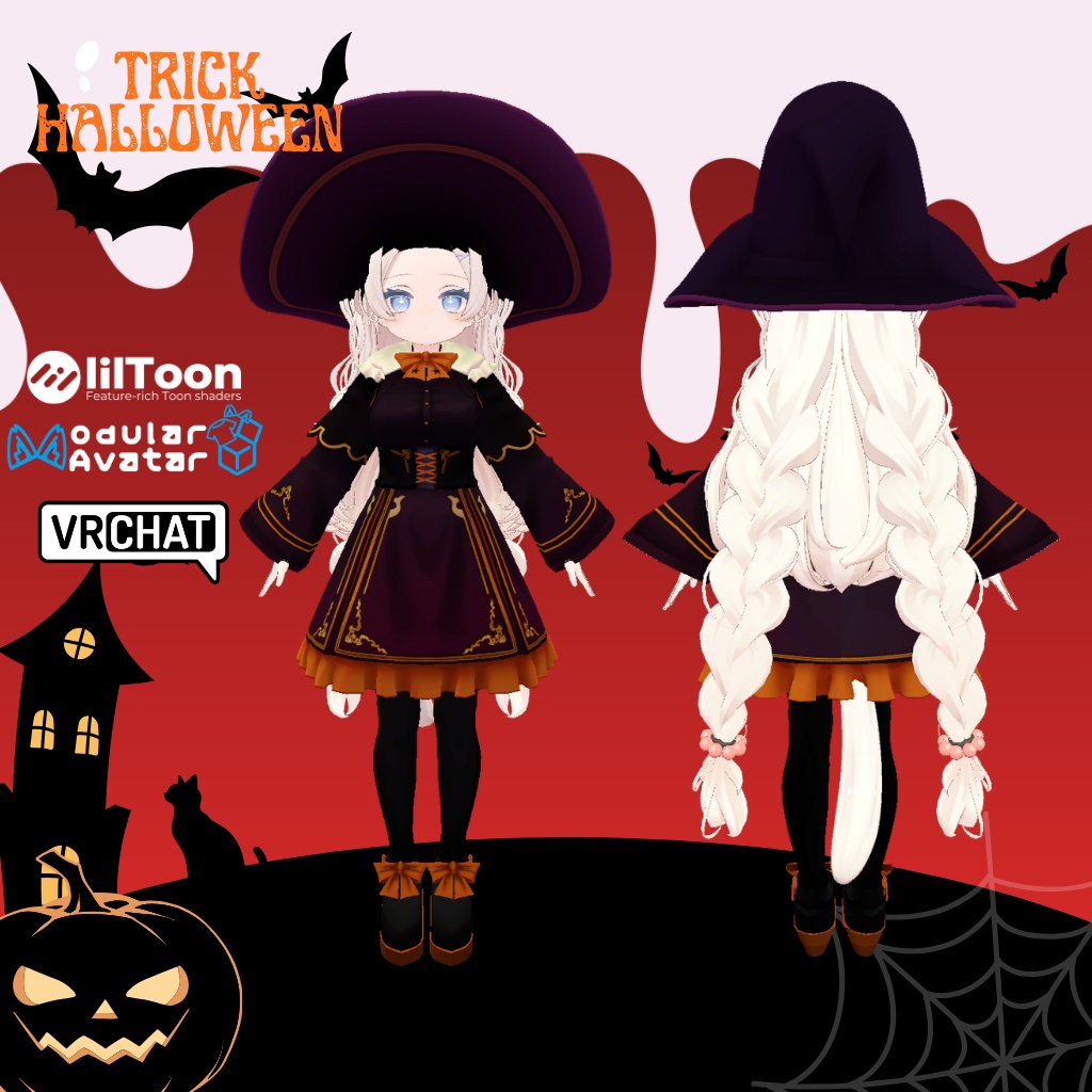 【ぽわり専用衣装】トリックハロウィン