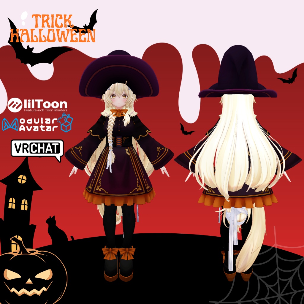 【まよ専用衣装】トリックハロウィン