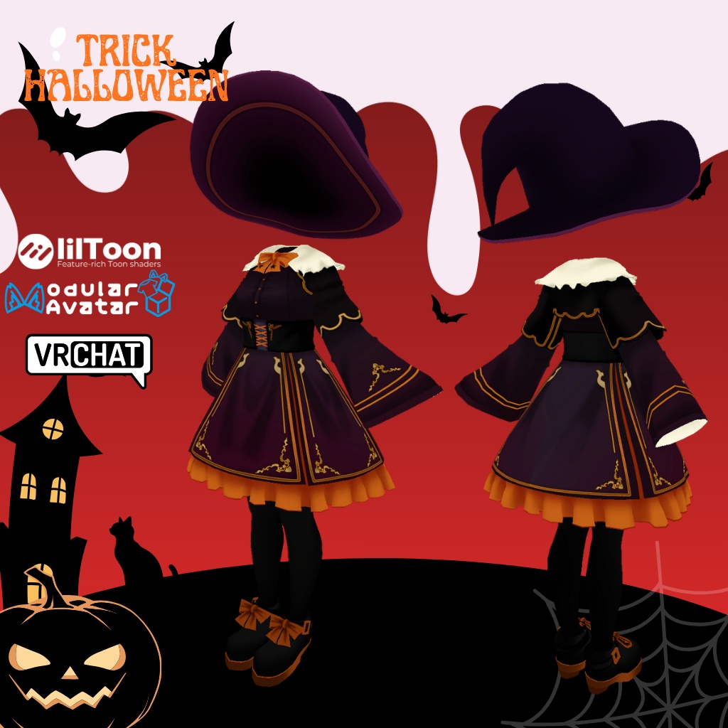 【まよ専用衣装】トリックハロウィン