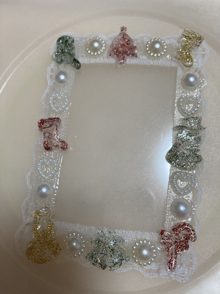 硬質ケースデコ クリスマスA