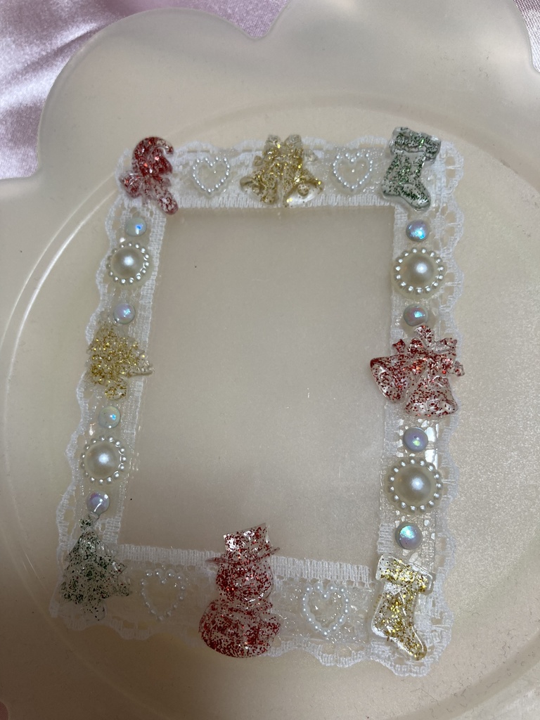 硬質ケースデコ クリスマスB