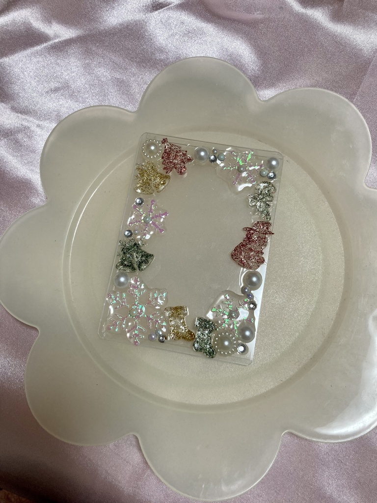 硬質ケースデコ クリスマスC