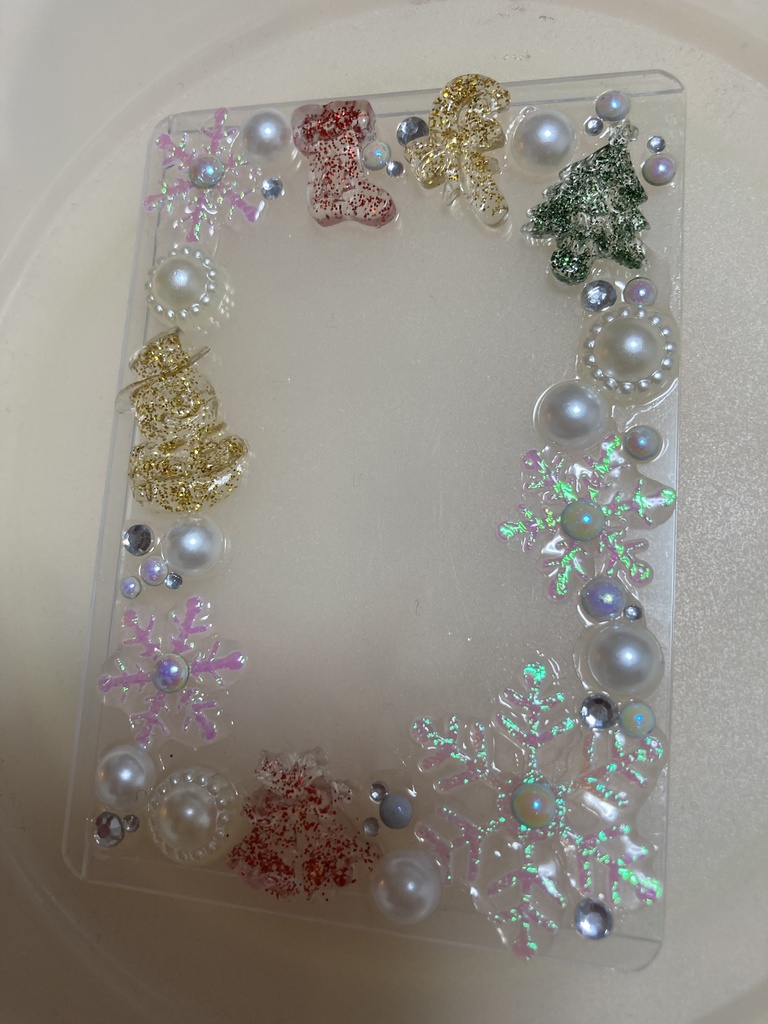 硬質ケースデコ クリスマス D