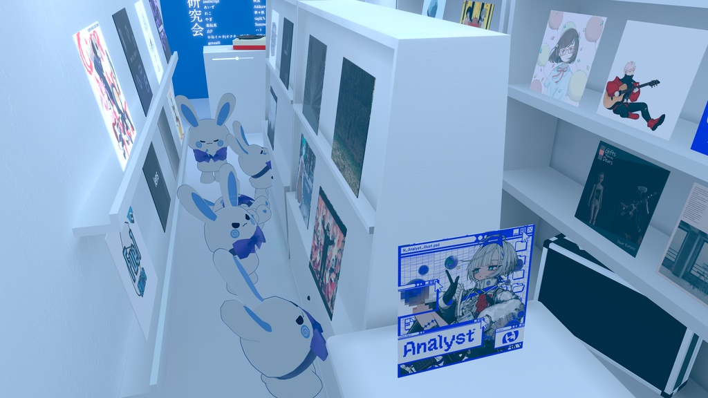 【VRC向けアバター】ドヤうさアバター【Quest,VRM対応】