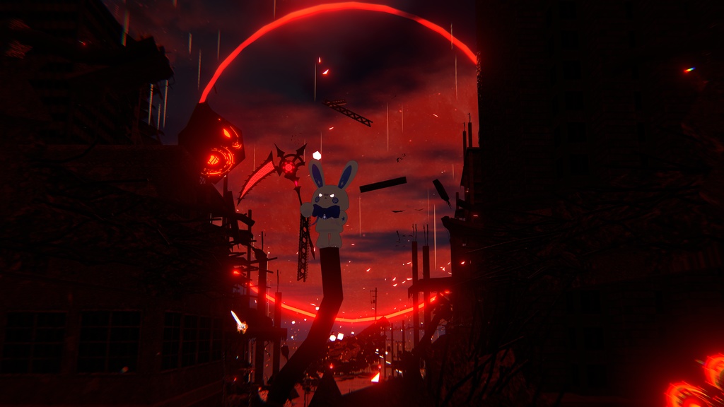 【VRC向けアバター】ドヤうさアバター【Quest,VRM対応】