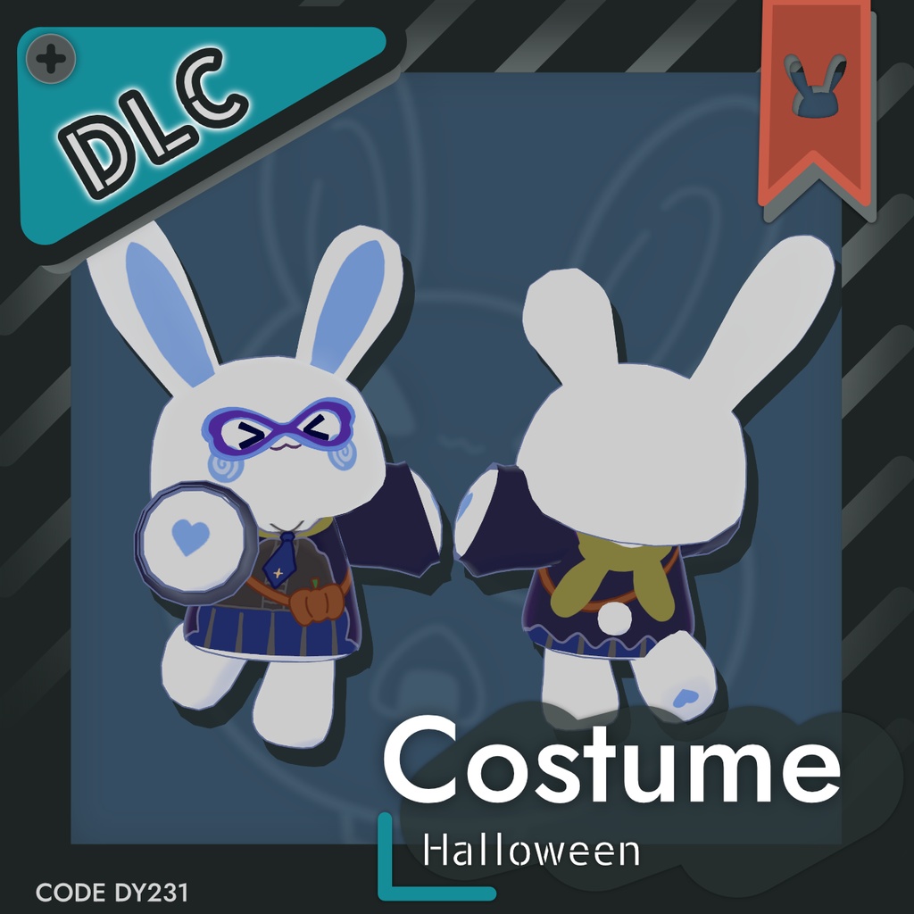 【FREE】「ドヤうさ」ハロウィンパック 