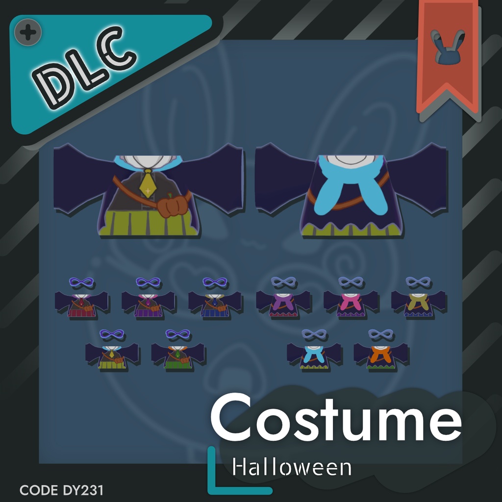 【FREE】「ドヤうさ」ハロウィンパック