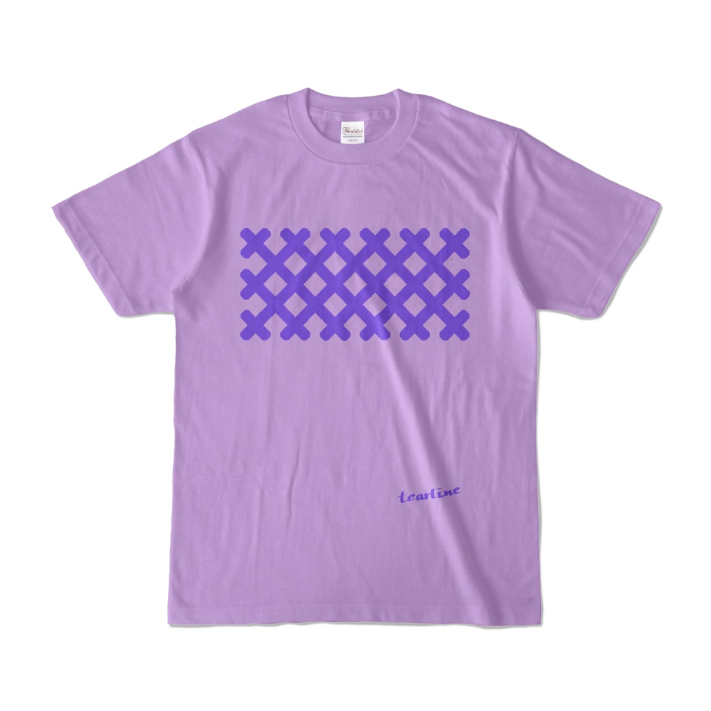 概念Tシャツ-紫