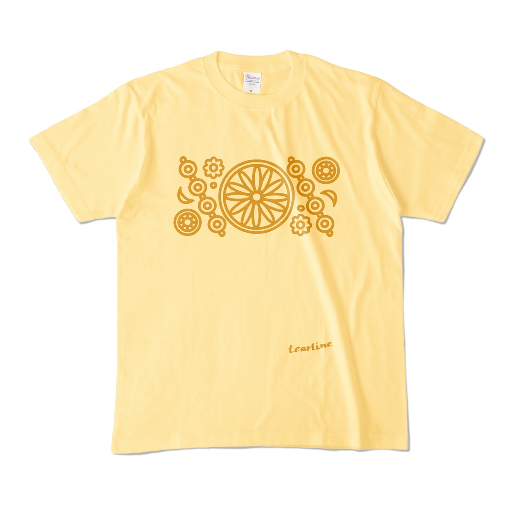 概念Ｔシャツ-黄