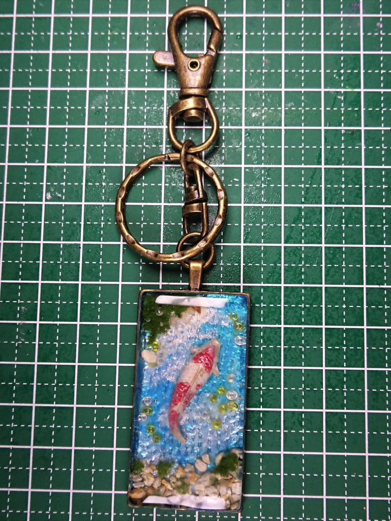 錦鯉キーホルダー 【清流】