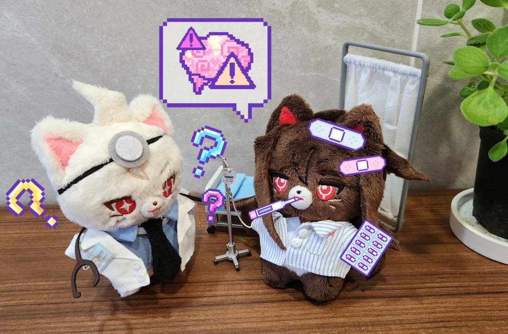 🤍白黒にゃんにゃん🖤